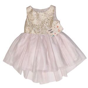 NWT‎ Mia & Mimi pink gold dress size 12 months